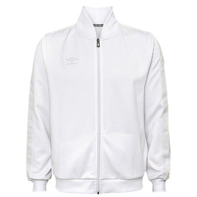 Umbro Men's Diamond Track Jacket 2.5, White