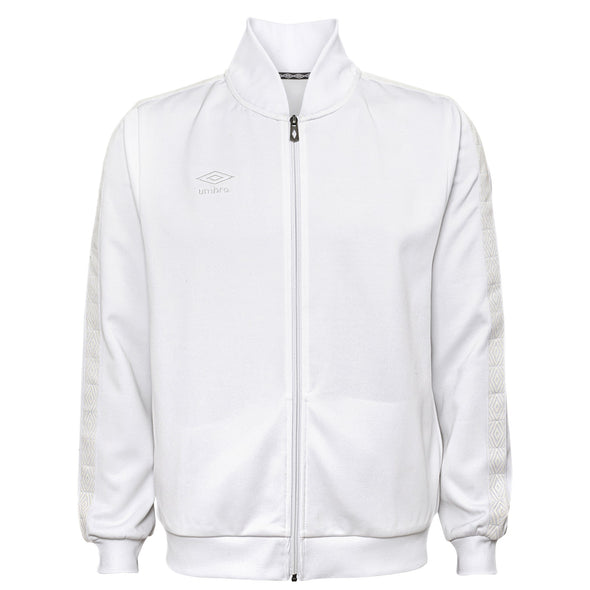 Umbro Men's Diamond Track Jacket 2.5, White