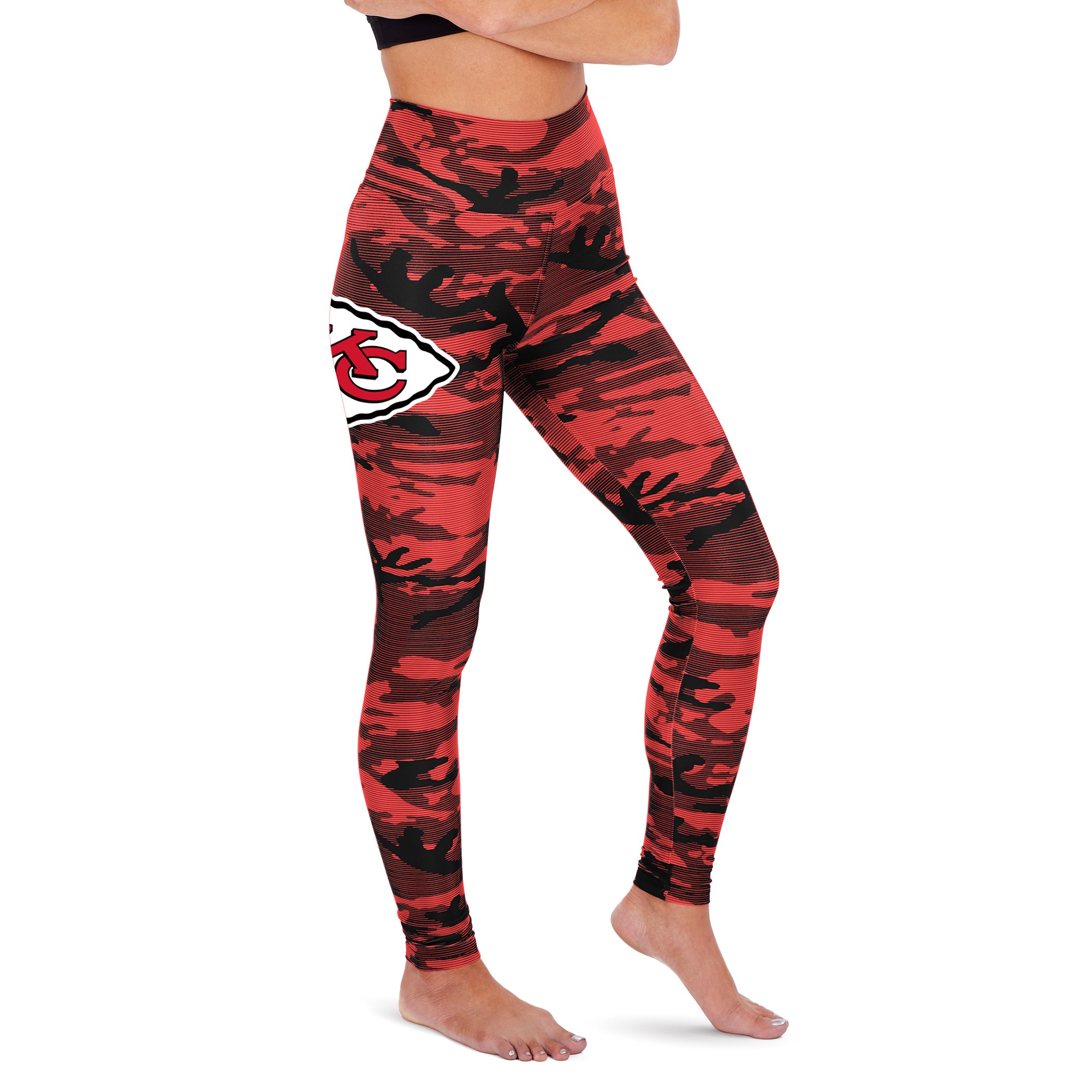 Best Deal for Zubaz NFL Women's Camo and Lines Legging in Team Colors