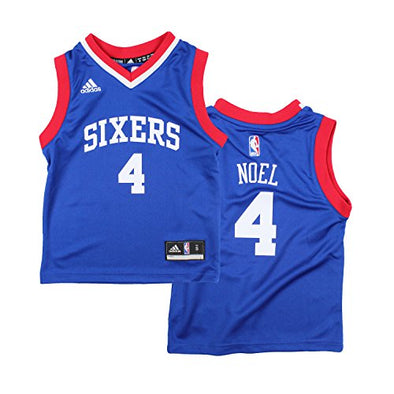 Adidas NBA Kids Boys Philadelphia 76ers Nerlens Noel # 4 Away Replica Jersey