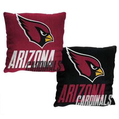 Northwest NFL Arizona Cardinals Reverb 20x20 Double Sided Jacquard Accent Throw Pillow