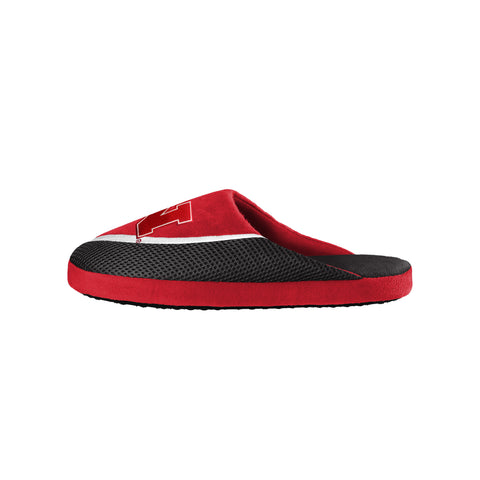 FOCO NCAA Men's Nebraska Cornhuskers 2022 Big Logo Color Edge Slippers