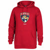 Reebok NHL Men's Florida Panthers Logo Crest Basic Pullover Fleece Hoodie