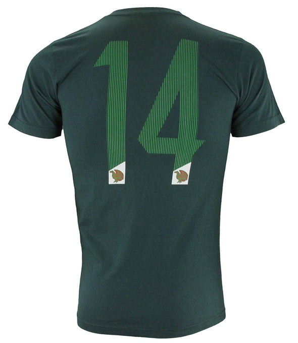 BPFC Soccer Men's Mexico Bumpy Pitch Short Sleeve Shirt, Green