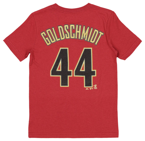 Outerstuff Arizona Diamondbacks Paul Goldschmidt #44 MLB Boys' Youth (8-20) Player Tee, Red