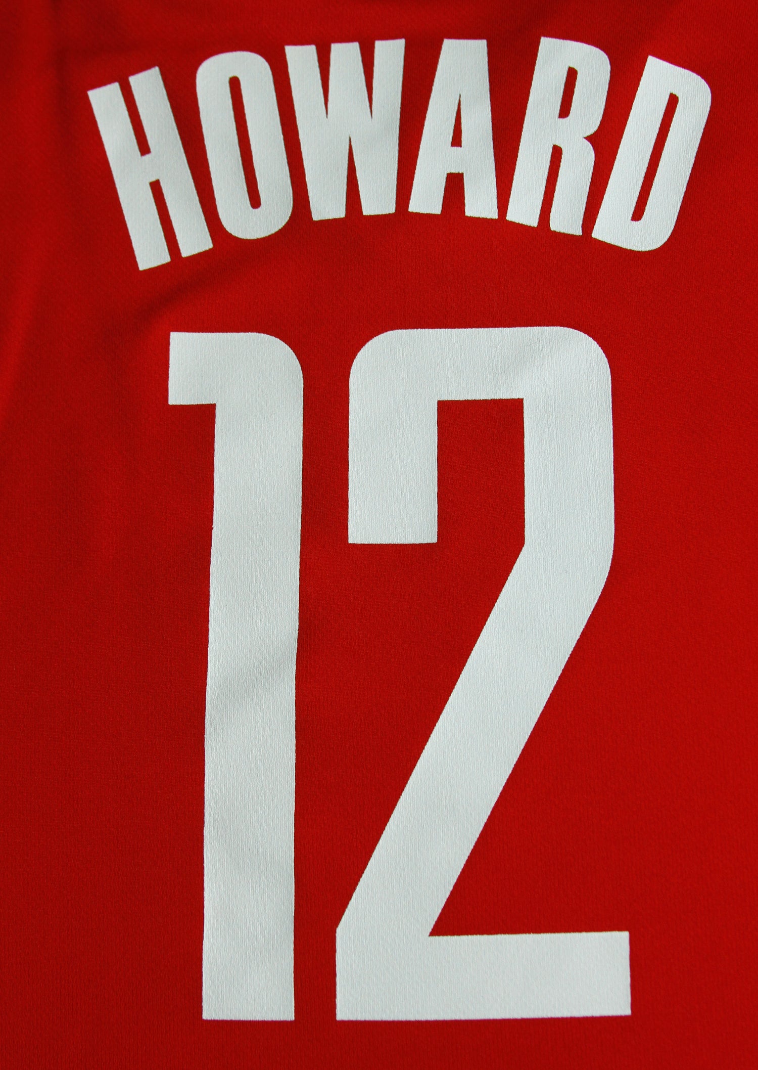Houston Rockets Adidas NBA Dwight Howard #12 Road Swingman Jersey (red)
