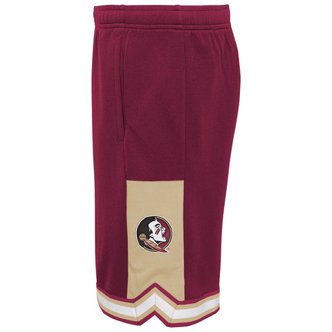 Outerstuff Florida State Seminoles NCAA Boy's Kids (4-7) Stated Shorts, Garnet