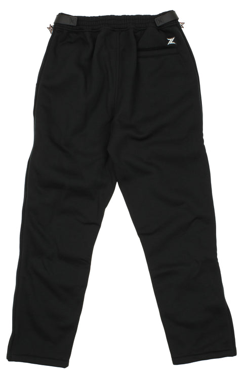 Zipway NBA Men's Oklahoma City Thunder Performance Fleece Tear-Away Pants, Black