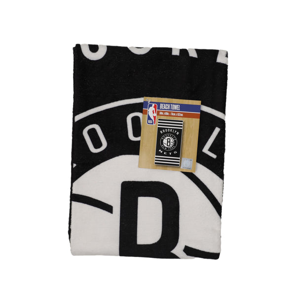 Northwest NBA Brooklyn Nets "Stripes" Beach Towel, 30" x 60"