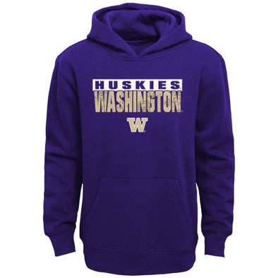 Outerstuff NCAA Youth Washington Huskies Barcode Promo Fleece Hoodie