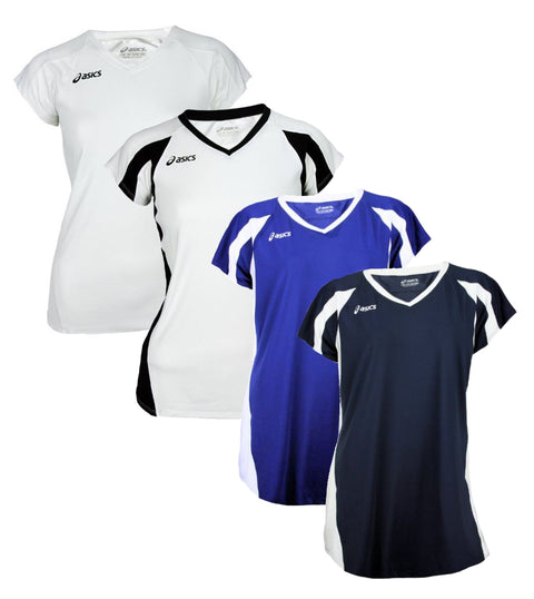 ASICS Women's Domain Workout Jersey Shirt Top, Multiple Colors
