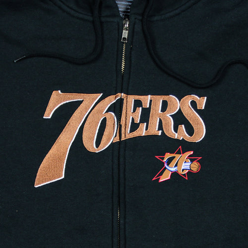 Adidas NBA Women's Philadelphia 76ers Zip Up Fleece Hoodie