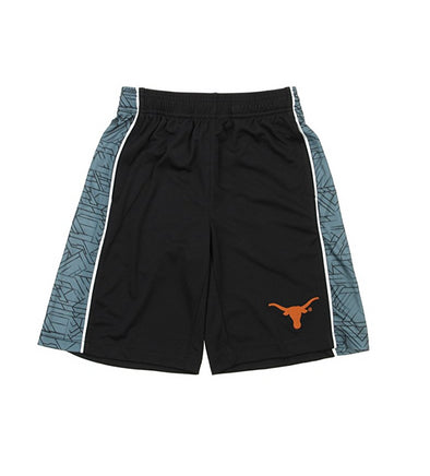 NCAA Texas Longhorns Youth Athletic Shorts, Black