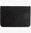 JD Fisk Men's Hand Tack Cardholder, Black