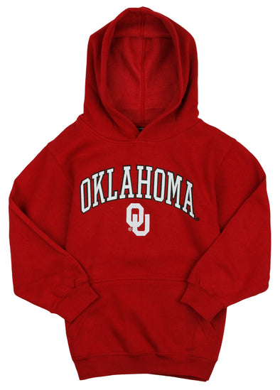Genuine Stuff NCAA College Youth Boys Oklahoma Sooners Pullover Hoodie, Red