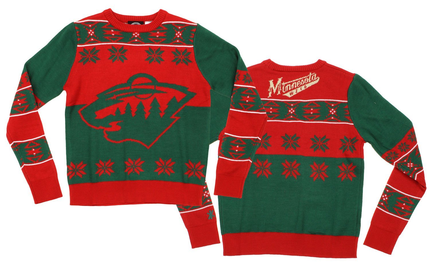 Custom Name NHL Minnesota Wild Ugly Christmas Sweater Perfect for Every Fan  - Banantees