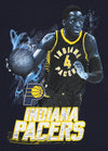 Outerstuff Indiana Pacers Victor Oladipo #4 NBA Big Boys Youth Ghost Ball Tee, Navy