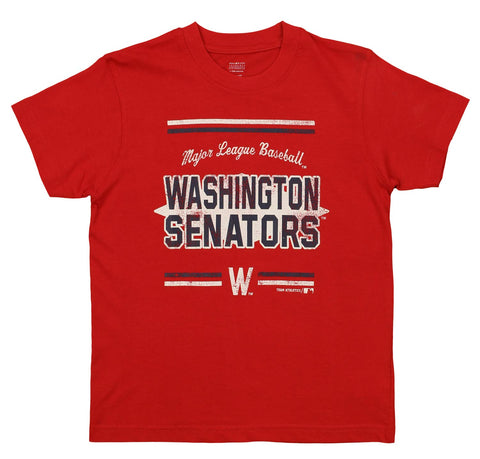 Outerstuff MLB Youth Washington Senators Short Sleeve Major League Baseball Tee