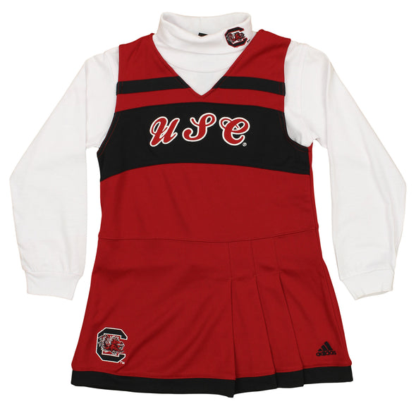 Outerstuff NCAA Little Girls (4-6X) South Carolina Gamecocks Cheer Jumper Dress