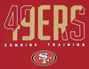 New Era NFL Men's San Francisco 49ers Across Field Pullover Performance Fleece Hoodie
