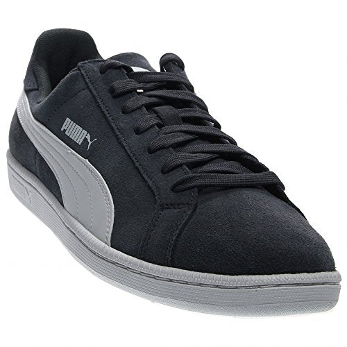 PUMA Men's Smash Leather Classic Fashion Shoe Sneaker, Navy