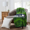 Zubaz by Northwest NFL Seattle Seahawks Throw Blanket 50 X 60