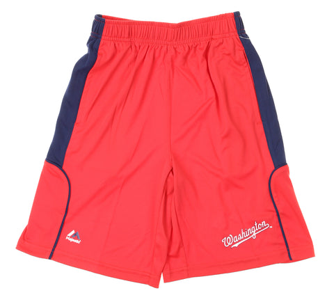 Outerstuff MLB Youth Washington Nationals Batters Choice Shorts, Red