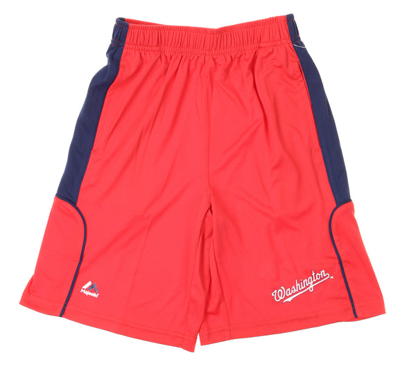 Outerstuff MLB Youth Washington Nationals Batters Choice Shorts, Red