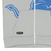 Outerstuff NFL Men's Detroit Lions Drill Performance Full Zip Hoodie