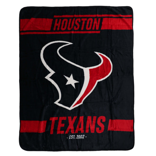 Northwest NFL Houston Texans Legion Raschel Throw, 50" x 60"