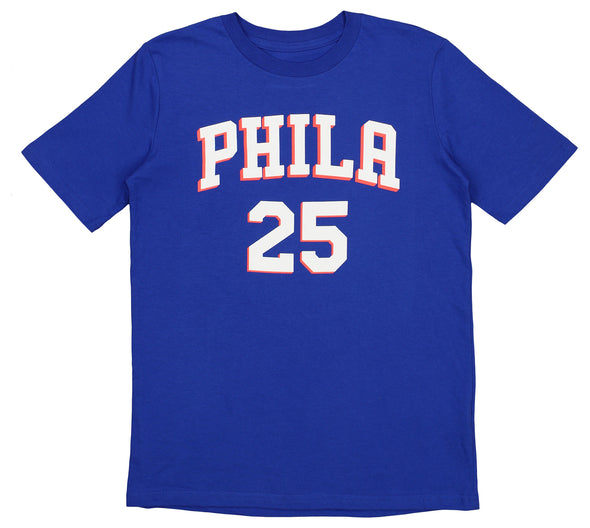 Outerstuff NBA Youth Boys Philadelphia 76ers Ben Simmons #25 Short Sleeve Shirt