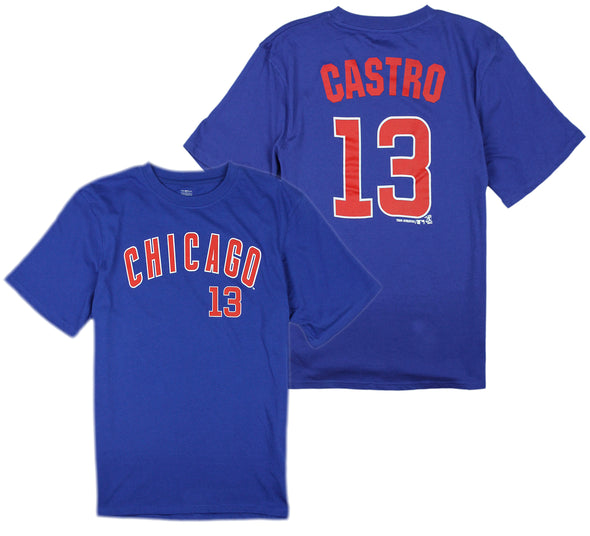 MLB Youth Chicago Cubs Starlin Castro #13 Player Tee