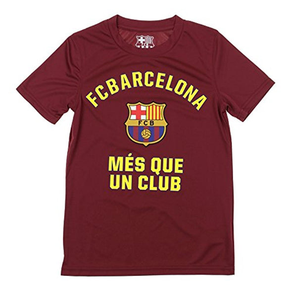 FCB Youth FC Barcelona Performance T-Shirt, Maroon