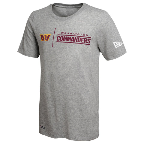 New Era NFL Football Men's Washington Commandersn Dri-Tek Short Sleeve Tee
