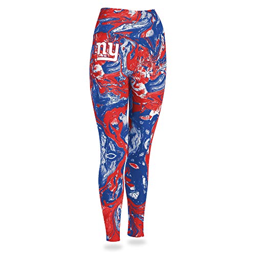 Zubaz New York Giants Women s Royal Swirl Leggings Size Extra Small