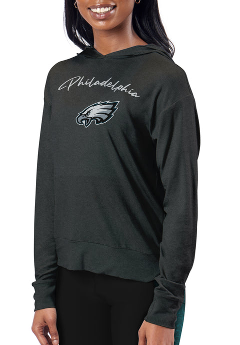 Certo By Northwest NFL Women's Philadelphia Eagles Session Hooded Sweatshirt