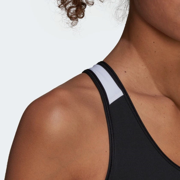 Adidas Women's Karlie Kross Believe This Workout Bra, Black/White