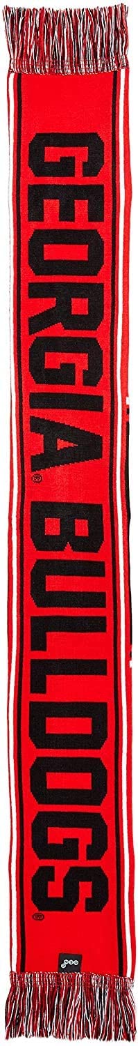 Outerstuff NCAA Youth (8-20) Georgia Bulldogs Jacquard Winter Scarf