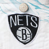 FISLL NBA Men's Brooklyn Nets Team Classic Denim Jacket