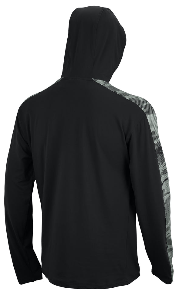Zubaz NFL Men's Las Vegas Raiders Elevated Lightweight Hoodie W/ Camo Accents