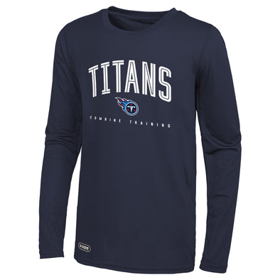 Outerstuff NFL Men's Tennessee Titans Up Field Performance T-Shirt Top