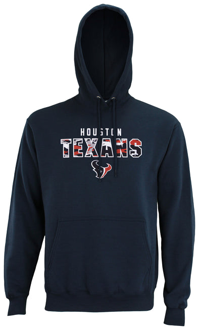Zubaz NFL Men's Houston Texans Camo Block Logo Hoodie