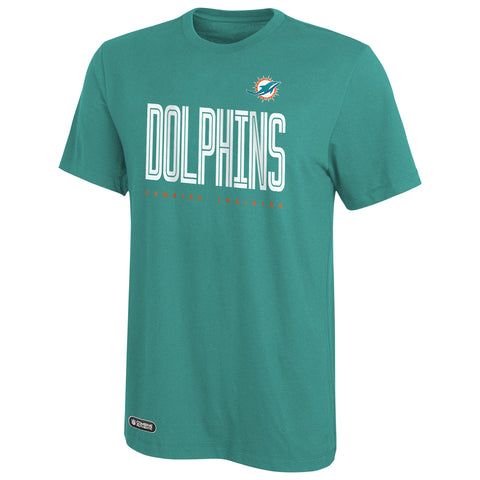 Outerstuff NFL Men's Miami Dolphins Huddle Top Performance T-Shirt