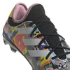 Adidas Men's Gamemode Knit Firm-Ground Soccer Cleats, Core Black/Cloud White/Clear Sky