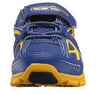 Stride Rite Little Kids Racer Light-up Bolt Running Shoe, Navy/Yellow