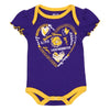 Outerstuff NCAA Infant Girls Western Illinois Leathernecks 3 Piece Bodysuit Set