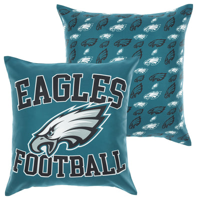 FOCO NFL Philadelphia Eagles 2 Pack Couch Throw Pillow Covers, 18 x 18