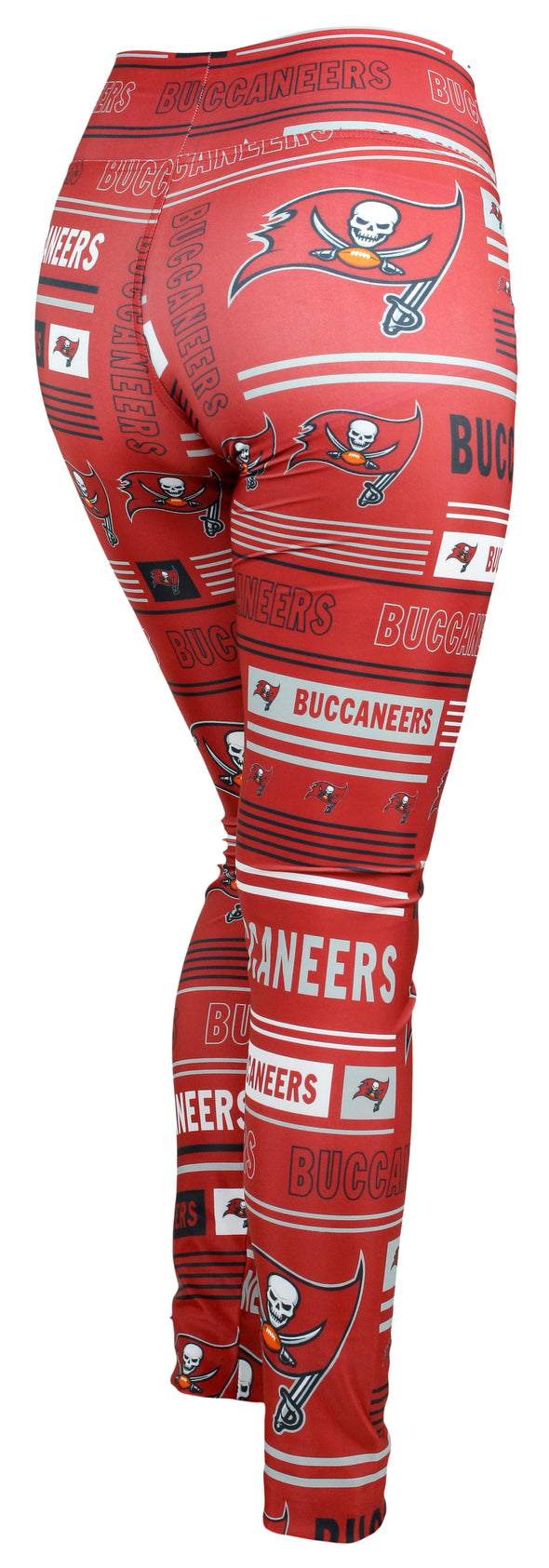 Zubaz NFL Women's Tampa Bay Buccaneers Column 24 Style Leggings