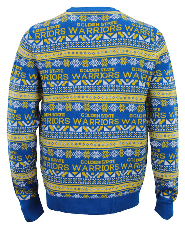 Forever Collectibles NBA Men's Golden State Warriors Aztec Ugly Sweater
