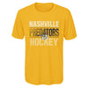 Outerstuff Nashville Predators NHL Youth Boys (8-20) Performance Long & Short Sleeve T-Shirt Combo